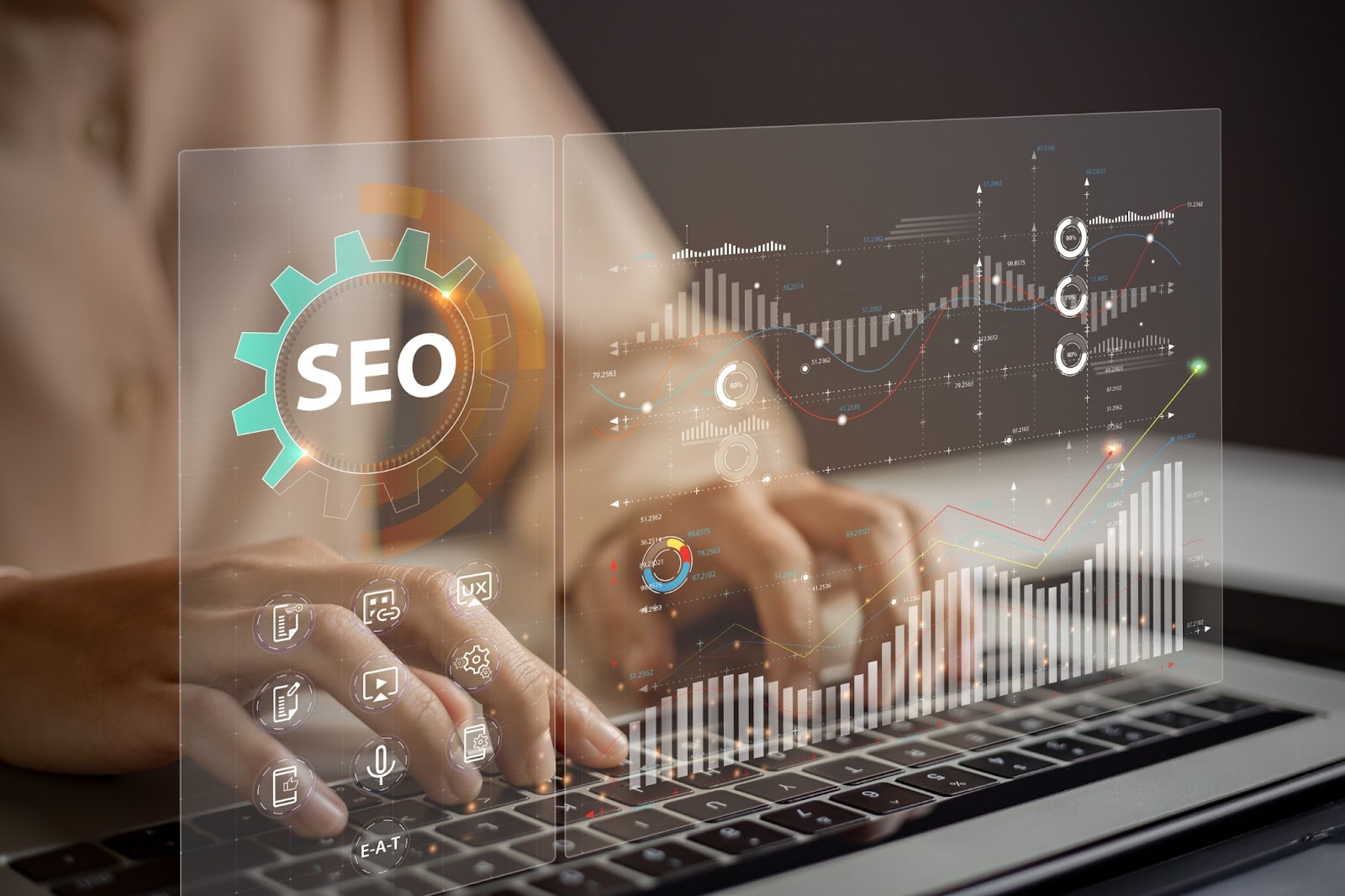 SEO視点で見るインフォグラフィック活用に関する画像