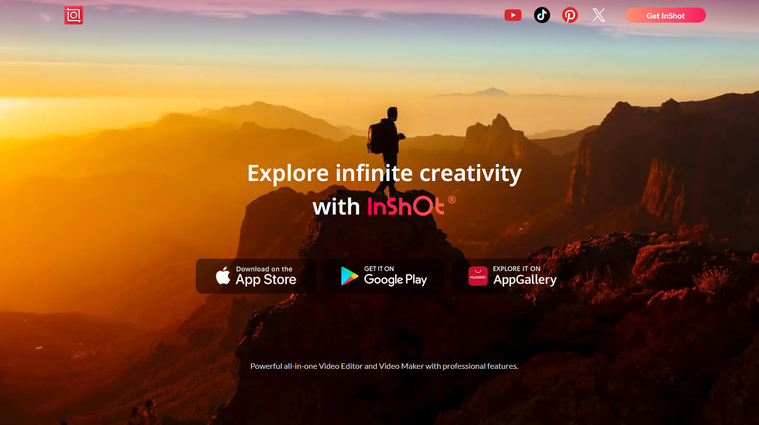 インスタグラム画像・動画編集ツール:Inshot