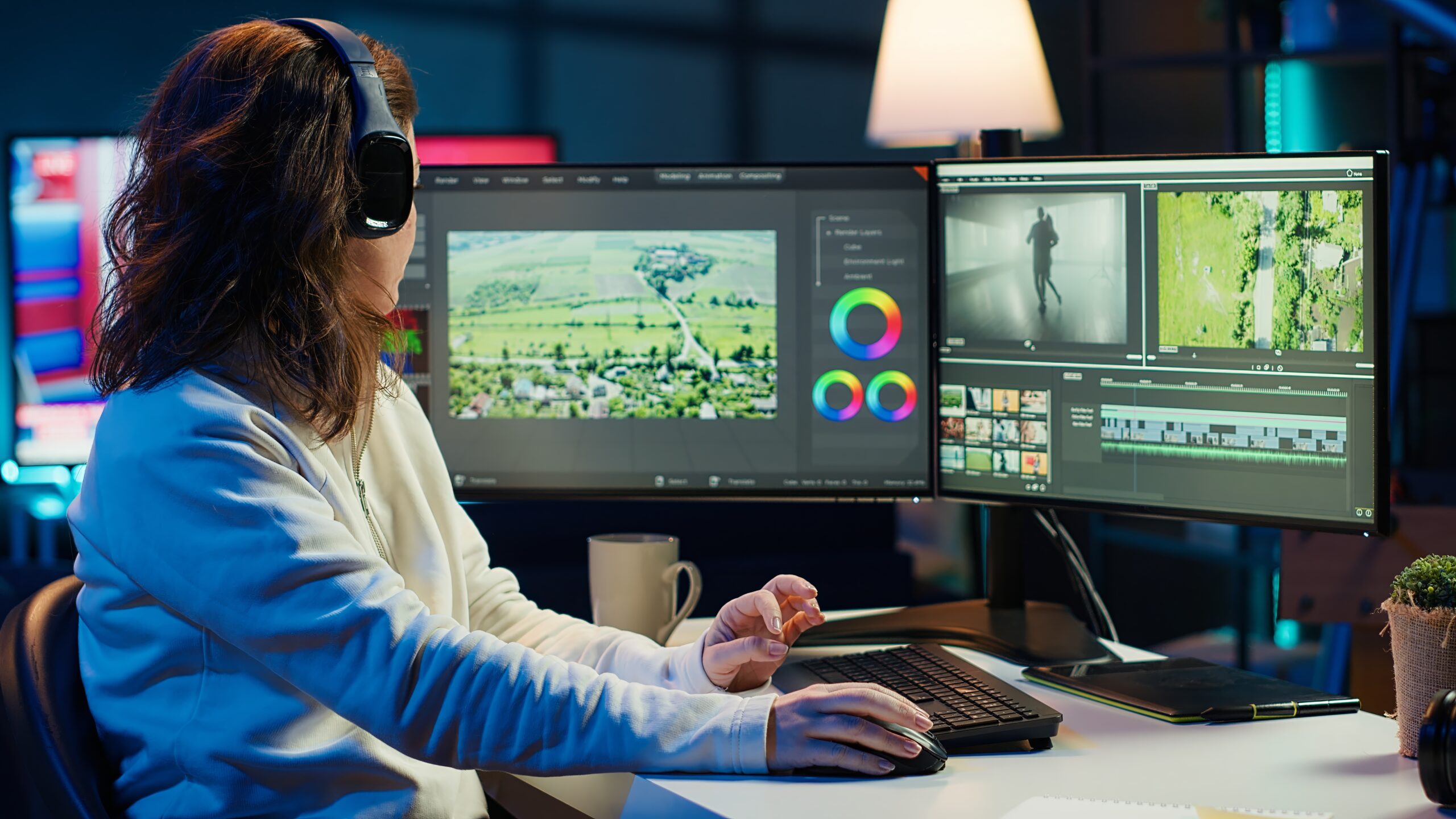 VFX（Visual Effects）は、実写映像にリアリティと迫力ある視覚効果を加えることで、映像作品の表現力を大きく高める重要な技術