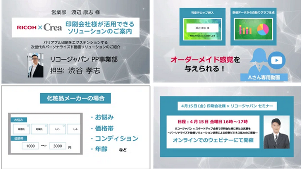 パーソナライズド動画の成功事例：リコージャパン_PRIZM「パーソナライズド動画」