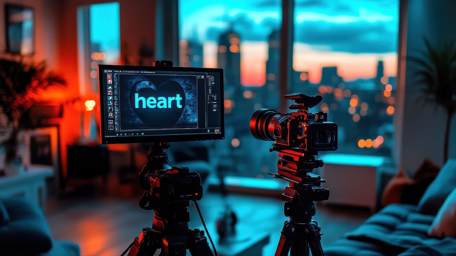 背景動画の活用例