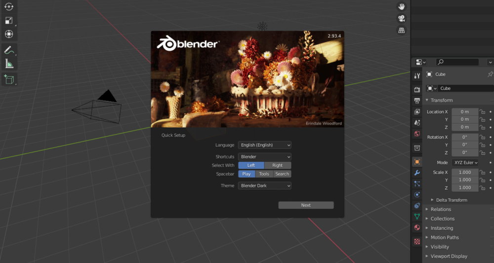 Blenderの日本語化