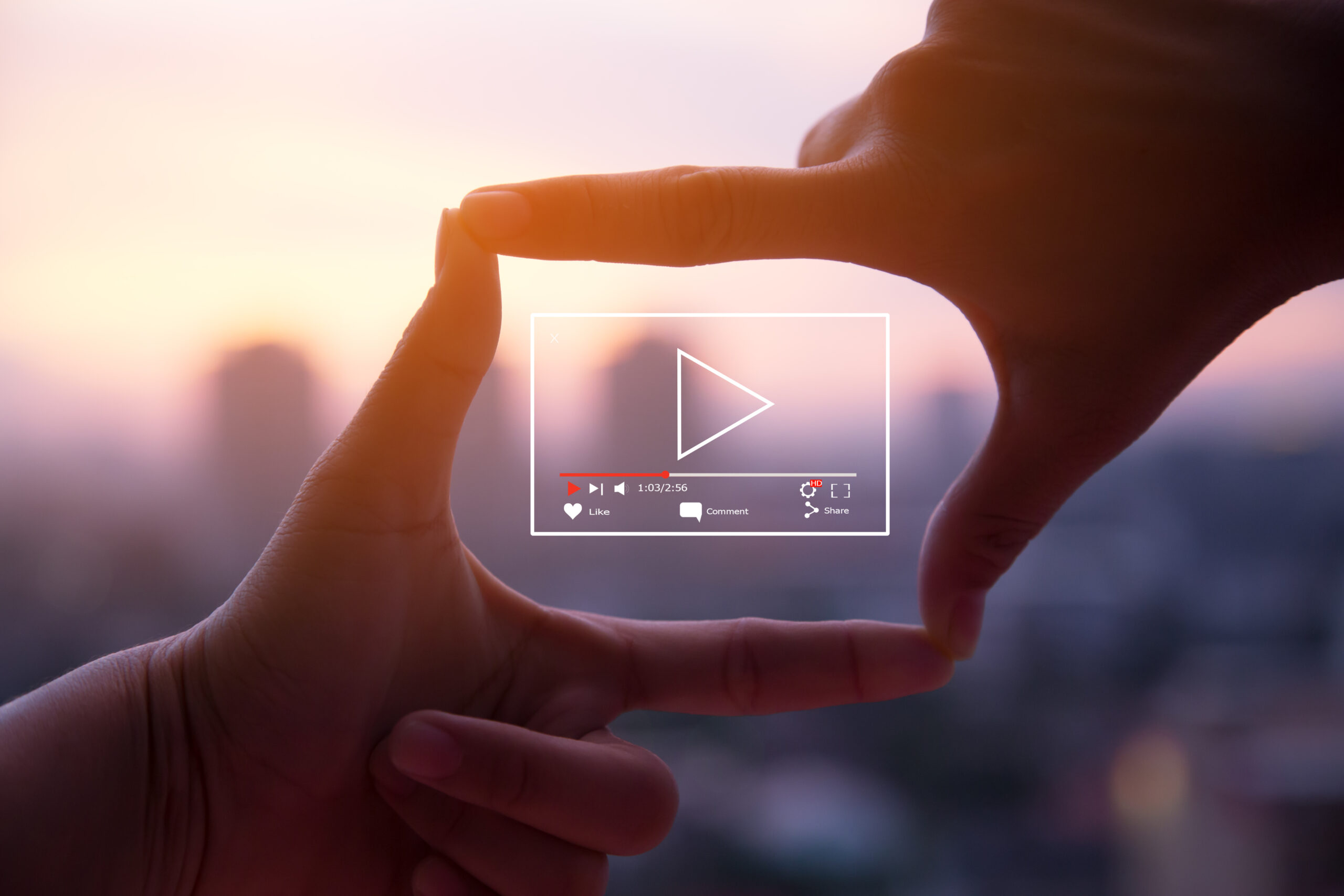 インフィード動画広告が表示される場所のイメージ